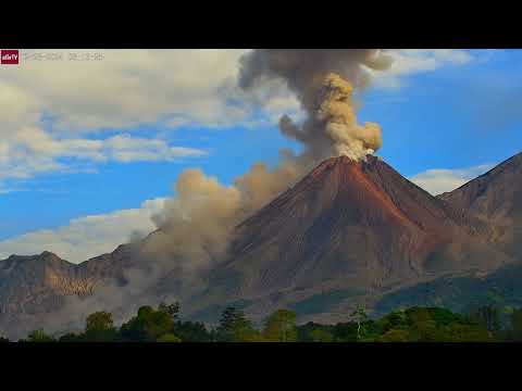 Dec 23, 2024: Two Pyroclastic Flows Caught on Camera at Santa Maria Volcano (Santiaguito), Guatemala