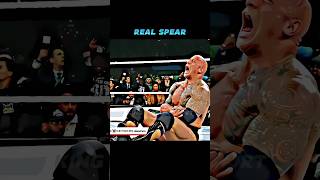 WWE fake finishers vs real finishers #shorts #viral #brocklesnar