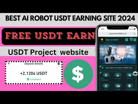 New USDT Mining site 2024 | daily income site | best longtime usdt earning site