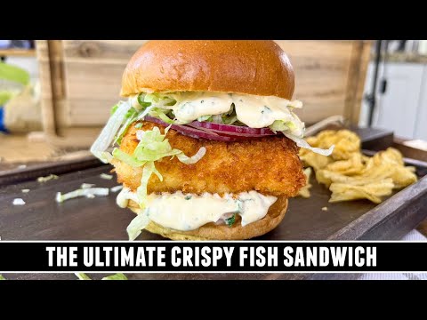 "Better than Take Out" Crispy Fish Sandwich | ADDICTIVELY Delicious