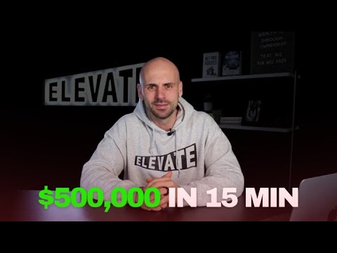 Watch me raise $500,000 in private money in 15 minutes: [ LIVE CALL ]