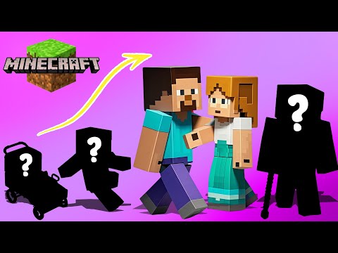 A Minecraft Movie Growing up Compialtion | Carrtoon Wow