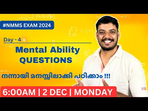 DAY 4 NMMS LIVE | MAT EXAM QUESTIONS | 90 MAT