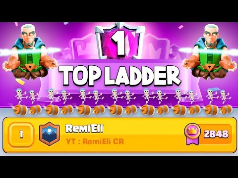 TOP 1 LADDER GAMEPLAY - Clash Royale