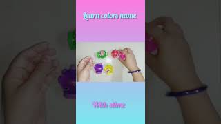 #colors #color #colorsnameinenglish #colorsfortoddlers #slime #slimevideo