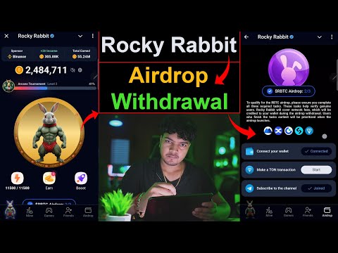 Rocky Rabbit Airdrop Withdrawal Start 🤑 Rocky Rabbit Wallet Connect | Rocky Rabbit Daily Combo Today