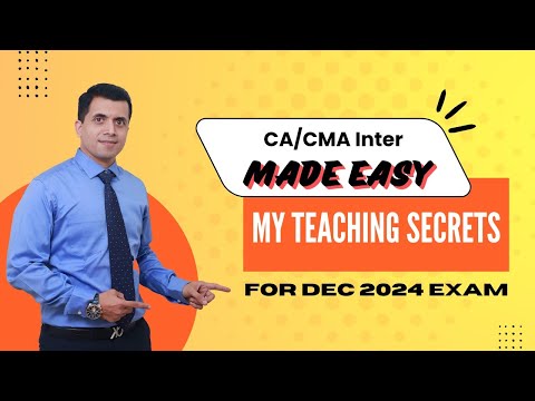 Recorded Lectures for CA/CMA inter Your Path to Success | CMA Vipul Shah Sir