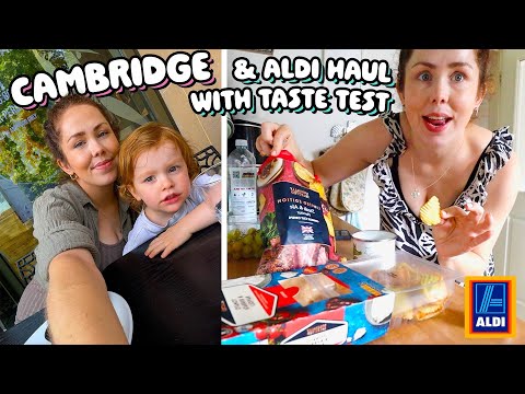 A Summer's Day In Cambridge and Trying New In Pasta From Aldi, With Aldi Food Haul! Vlog 2024