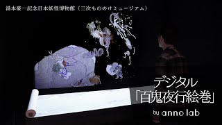 三次もののけミュージアム / デジタル「百鬼夜行絵巻」