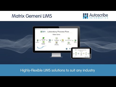 Autoscribe Informatics - Matrix Gemeni LIMS