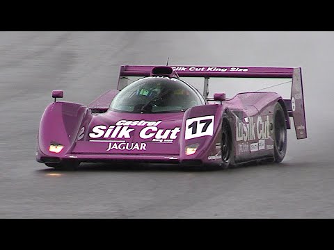 The legendary 1992 Jaguar XJR-14 11.000rpm Cosworth engine sound | feat XJR-15 & XJR-12 V12 racecars