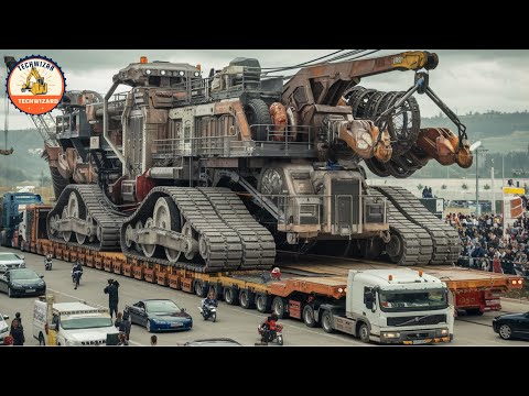 Unstoppable Giants, The Extreme Transport of the Biggest Heavy Machinery!" #54