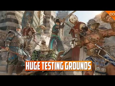 For Honor Huge Testing Grounds - Aramusha Buffs, Shugoki Changes, Hitokiri Buff - Zerk, Glad, Zhanhu