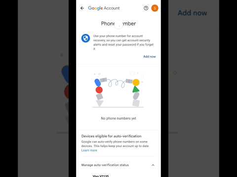 Gmail Account Phone Number Add #ytshorts #viral #gmail #addphonenumbel