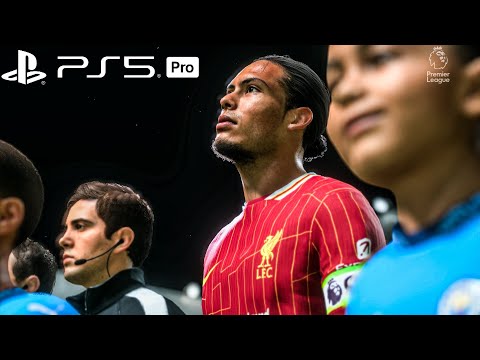 FC 25 - Liverpool vs Manchester City | PS5 PRO Gameplay [4K]