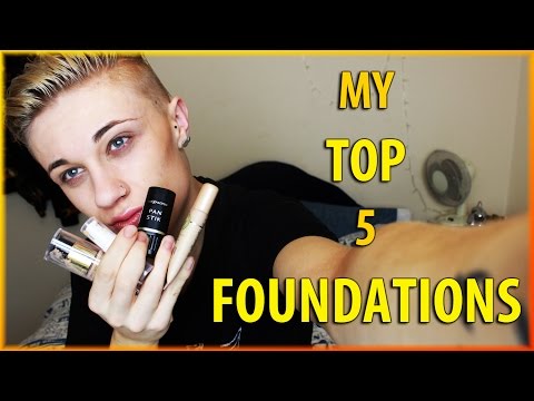 ♡My Top 5 Foundations! ♡