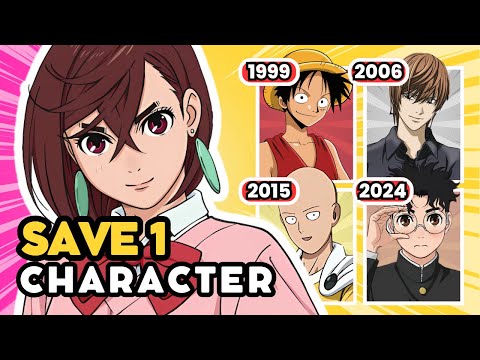 Save 1 ANIME CHARACTER for each YEAR [1999-2024] ⏰🔥 | ANIME QUIZ