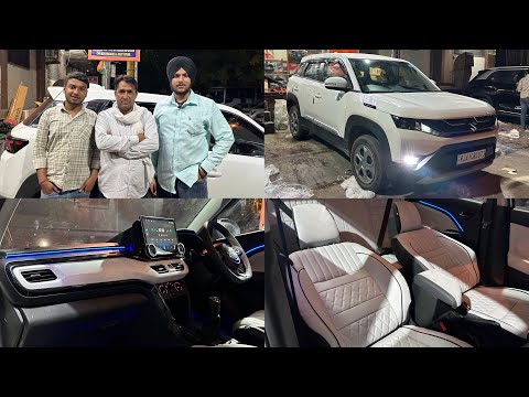 Rajasthan से Brezza आई Range Rover बन ने - Brezza lxi modified | brezza modification 2024 | brezza