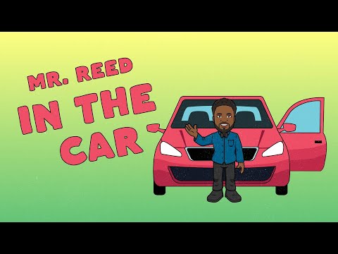 In the Car | Mr. Reed | Songs for Kids