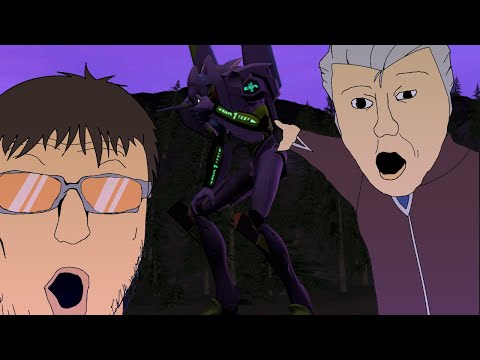 STANKY LEG MACHINE - (Evangelion SFM Animation)