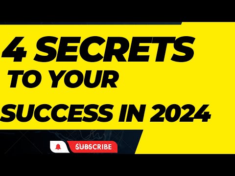 DO THESE 4 THINGS AND BECOME SUCCESSFUL IN 2024.