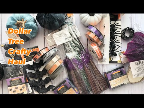 Dollar Tree Crafty Haul. Come See!!!