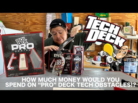 Tech Deck Pro Series Daily Grind Pack Unboxing & Review | Tech Deck Week!