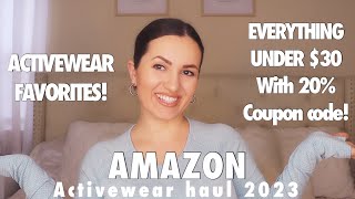 ✨AMAZON ACTIVEWEAR HAUL✨Under $30!! | Tummy control & Support | Cute & Sporty | Affordable