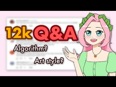 12k Sub Special Q&A: YouTube Algorithm & Art Tips! (+ PNGtuber showcase! )