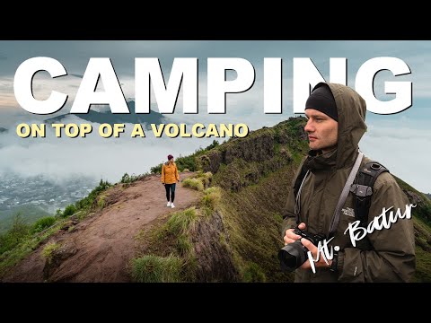 We spent a night on a volcano | THE BEST WAY TO HIKE MOUNT BATUR BALI