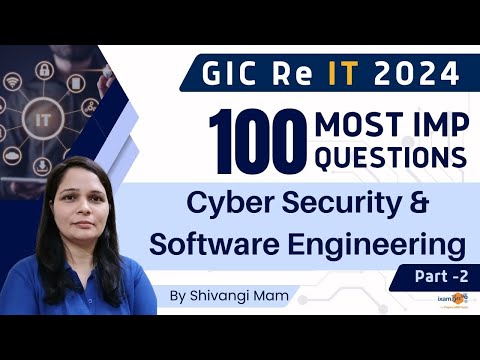 GIC IT 2024 | 100 Most Important IT Questions for GIC Re IT | Cyber Security & Software Engineering