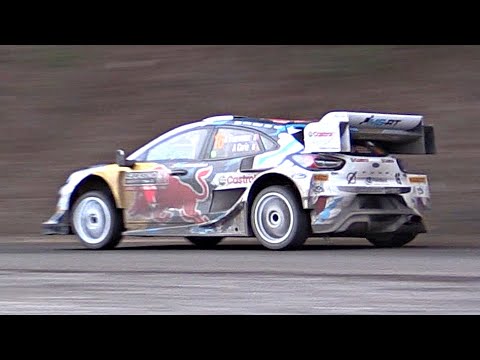 2024 WRC Rally1 Cars 200kph TOP SPEED Fly Bys *Blown diffuser sounds* (Hyundai vs Toyota vs Ford)