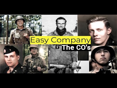 Who Were The 6 Commanding Officers Of Easy Company, 2nd Battalion 506th PIR? (Band of Brothers)