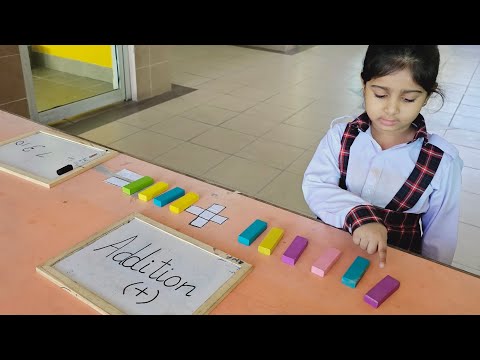 Building Math Skills with Fun! Kindergarten Addition Blocks Activity#chenablyceum #kidsactivities