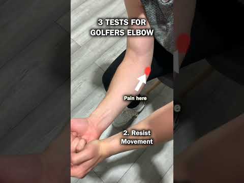 3 Tests For Golfers Elbow!