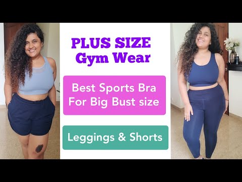 Plus Size Gym Wear - Sports Bras, Gym Leggings & Shorts