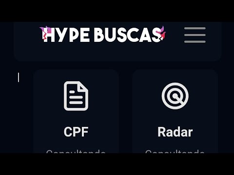 PAINEL DE CONSULTAS DE D@DOS HYPE BUSCAS | MÓDULOS JAMAIS VISTOS.