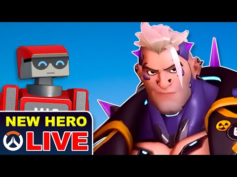 🔴Playing New Hero HAZARD! - Overwatch 2 Live