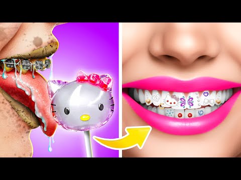 I became a Hello Kitty to impress my Crush?! 🐱💖 From Silly Nerd to Anime Girl Makeover