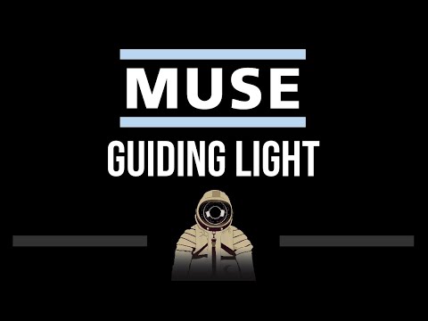 Muse • Guiding Light (CC) (Upgraded Video) 🎤 [Karaoke] [Instrumental Lyrics]