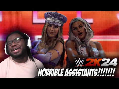 WHAT KIND OF ASSISTANTS ARE THEY!? | WWE 2K24 MY RISE UNLEASHED EP 14