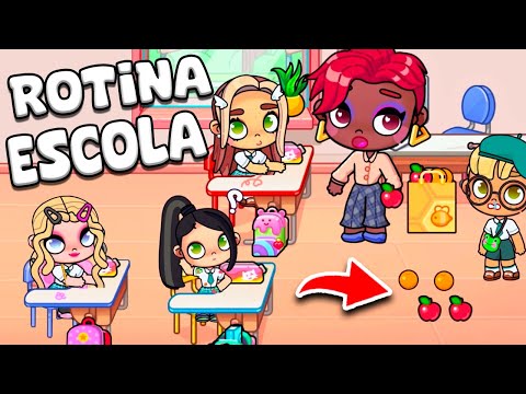 ROTINA DE AULA NA ESCOLA | AVATAR WORLD ROTINAS e HISTÓRIAS