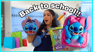 STITCH HUNTING (BACK TO SCHOOL SHOPPING!!!)