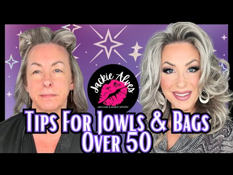 Expert Tips For Contouring Jowls & Concealing Under Eye Bags! | Makeup Tutorial 50+