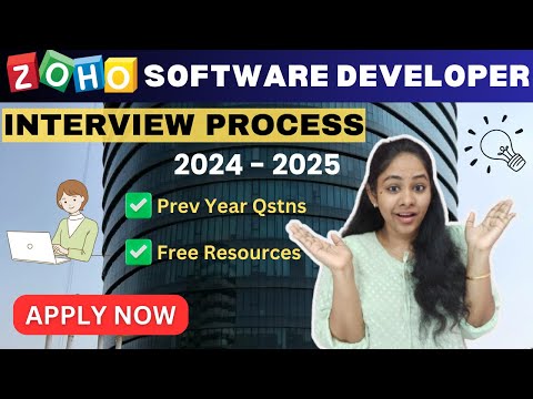 ZOHO💥 Software Developer Complete Interview Process 2024 - 2025 in Tamil | IT Jobs for Freshers🚀👩‍💻