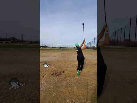 Driving range ASMR #golf #shorts #short #asmr