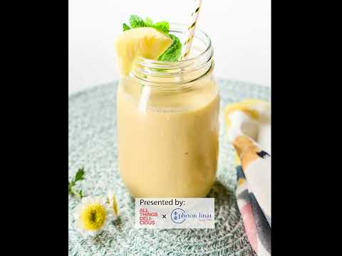 What to Eat for Sahur | Golden Smoothie