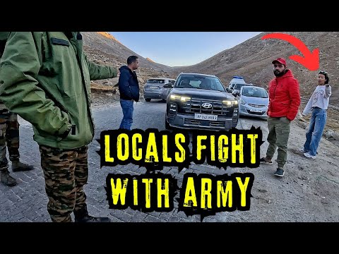 Ladakh Locals ka Indian Army se Panga ho gaya | Pangong to Leh via Chang La | Gurgaon to Ladakh EP8