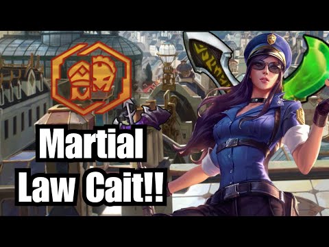 Martial Law Cait is INSANE?? - Cull the Weak One Shots!! | TFT Into the Arcane | Teamfight Tactics