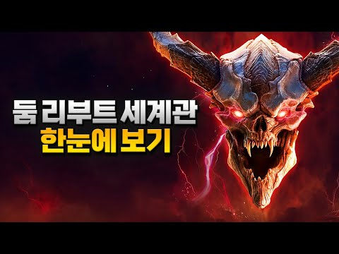 [2K] 파멸의 학살자 둠 슬레이어의 탄생비화, "둠 리부트" 게임 세계관 한눈에 보기